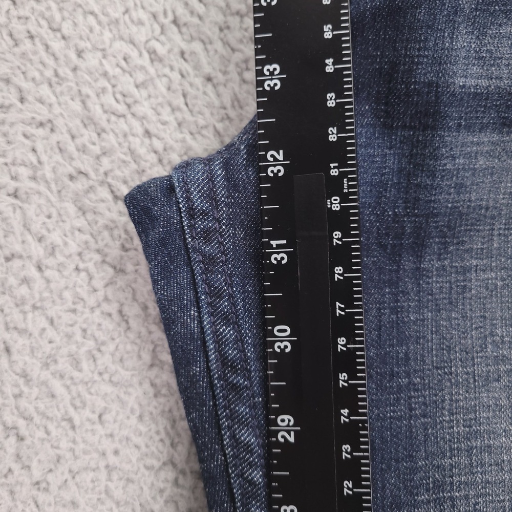 WRANGLER Jeans Size 11/12 Straight Leg Mid Rise Blue Denim 31x32 NEW - Picture 16 of 16